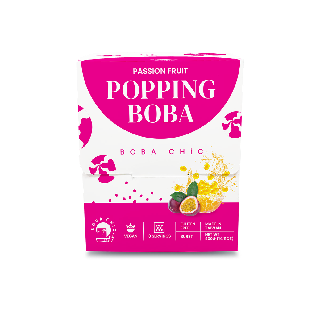 Passion Fruit Popping Boba