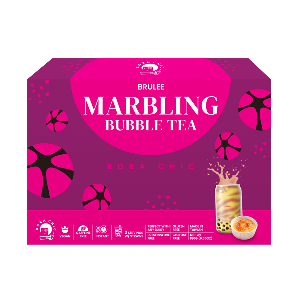 Brulee Marbling Bubble Tea