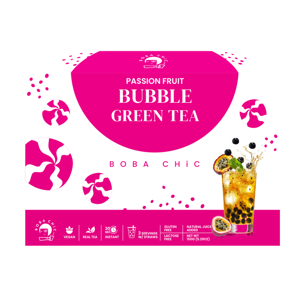 百香果珍珠綠茶