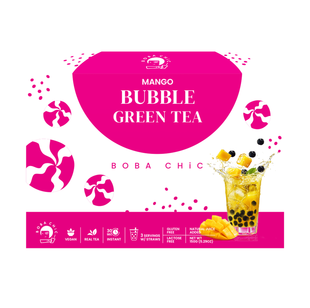 芒果珍珠綠茶